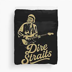 Dire Straits Duvet Cover