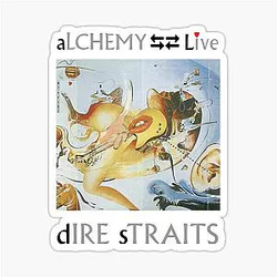 Dire Straits Alchemy Live Cover Art