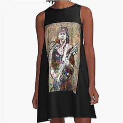Dire Straits 4 A-Line Dress