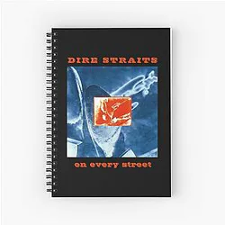 Dire Straits Spiral Notebook