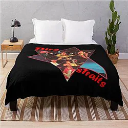 Dire Straits Guitar Musicians Are Fans Gift Throw Blanket