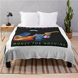 Dire Straits Collection Logo Throw Blanket