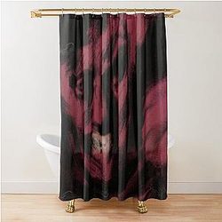 Shower Curtain Disco Elysium Half Light