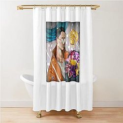 People Call Me Disco Fans Shower Curtain