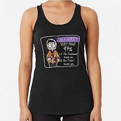 Disco Elysium Kim trusts you Racerback Tank Top