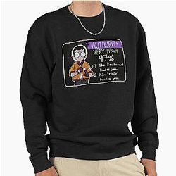 Disco Elysium Kim truly trusts you Pullover Sweatshirt