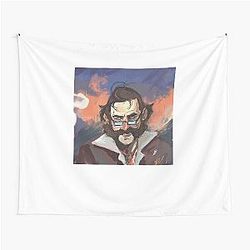 Men's Funny Role Disco Elysium Playing Game Gift For Music Fans Tapestry
