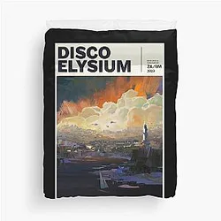 Disco Elysium Duvet Cover