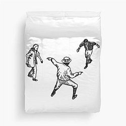 Disco Elysium Dance Floor Duvet Cover