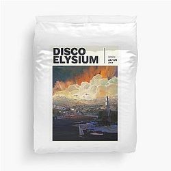 Music Retro Chic Disco Elysium Game Graphic Gift Duvet Cover