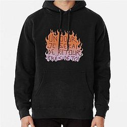 Disco Elysium Un Jour Je Serai inscription Pullover Hoodie
