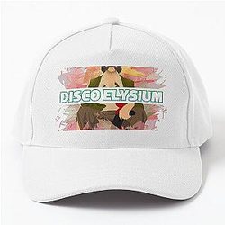 Disco Elysium Watercolor Art Baseball Cap