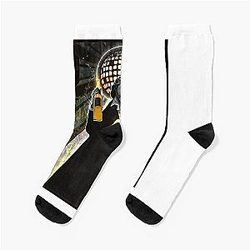 Retro Role Playing Game Love You Socks