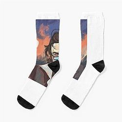 Mens Funny Role Playing Game Gift For Music Fans Socks