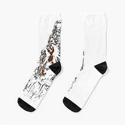 Men Women Role Game Graphic for Fans of Disco Elysium Socks