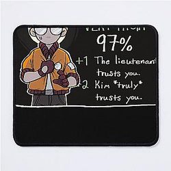 Disco Elysium Kim truly trusts you Mouse Pad