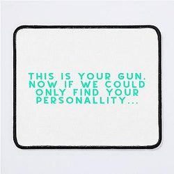 Disco Elysium Quote Sticker Mousepad