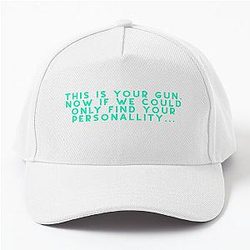 Disco Elysium Quote Sticker Baseball Cap