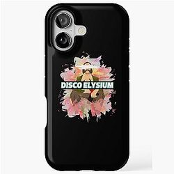 Disco Elysium Watercolor Art iPhone Case