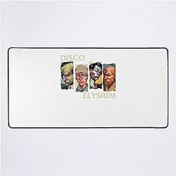 Mens Funny Role Playing Disco Elysium Game Gift For Fans Desk Mat