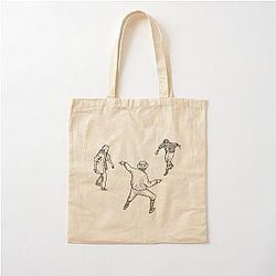 Disco Elysium Dance Floor Cotton Tote Bag