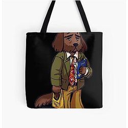Disco Elysium Harry Dog All Over Print Tote Bag
