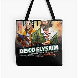 Disco Elysium Lover All Over Print Tote Bag