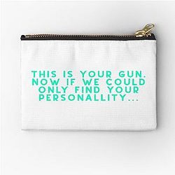 Disco Elysium Quote and Zipper Pouch