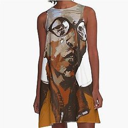 Kim Kitsuragi Disco Elysium A line dress