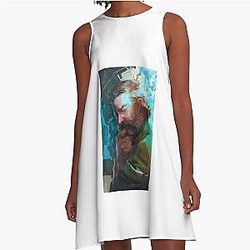 Lover Gift Role Disco Elysium Playing Game For Birthday A-Line Dress