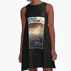 Disco Elysium A-Line Dress