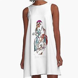 For Mens Role in Elysium Playing Game Awesome Movie Fans A-Line Dress