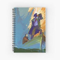 Disco Elysium Fanart Spiral Notebook