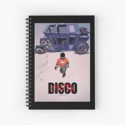 Disco Elysium x Akira Spiral Notebook