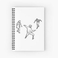 Disco Elysium Dance Floor Spiral Notebook