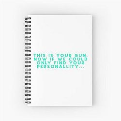 Disco Elysium Spiral Notebook