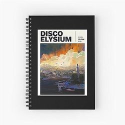 Disco Elysium Spiral Notebook