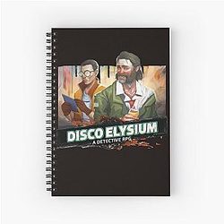 Disco Elysium Lover's Spiral Notebook