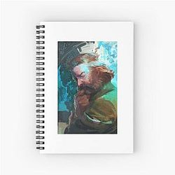 Lover's Gift for Birthday Spiral Notebook