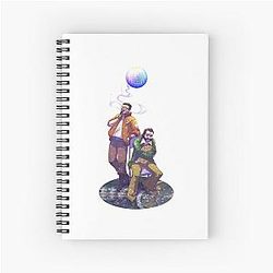 Disco Elysium Cute Gift Spiral Notebook
