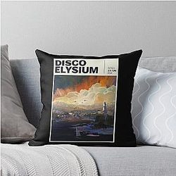 Disco Elysium Throw Pillow