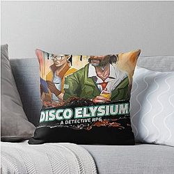 Disco Elysium Throw Pillow