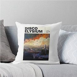 Retro Role Disco Board Game Cute Gift Throw Pillow