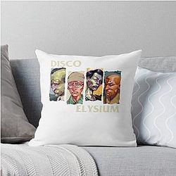 Mens Funny Role Playing Game Dish Disco Gift For Fans Throw Pillow