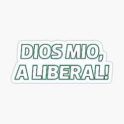 Dios Mio A Liberal Disco Elysium Sticker