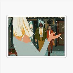 Disco Elysium - Shivers full illustration sticker