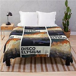 Disco Elysium Throw Blanket