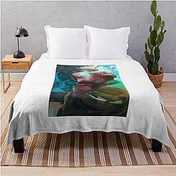 Lover's Gift Role Disco Elysium Playing Game For Birthday Throw Blanket