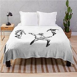 Disco Elysium Dance Floor Throw Blanket
