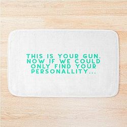 Disco Elysium Quote Bath Mat